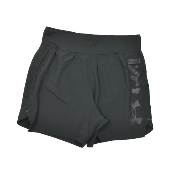 Under Armour Women's HeatGear Black Running Shorts Regular Size S Basketball - Picture 1 of 8